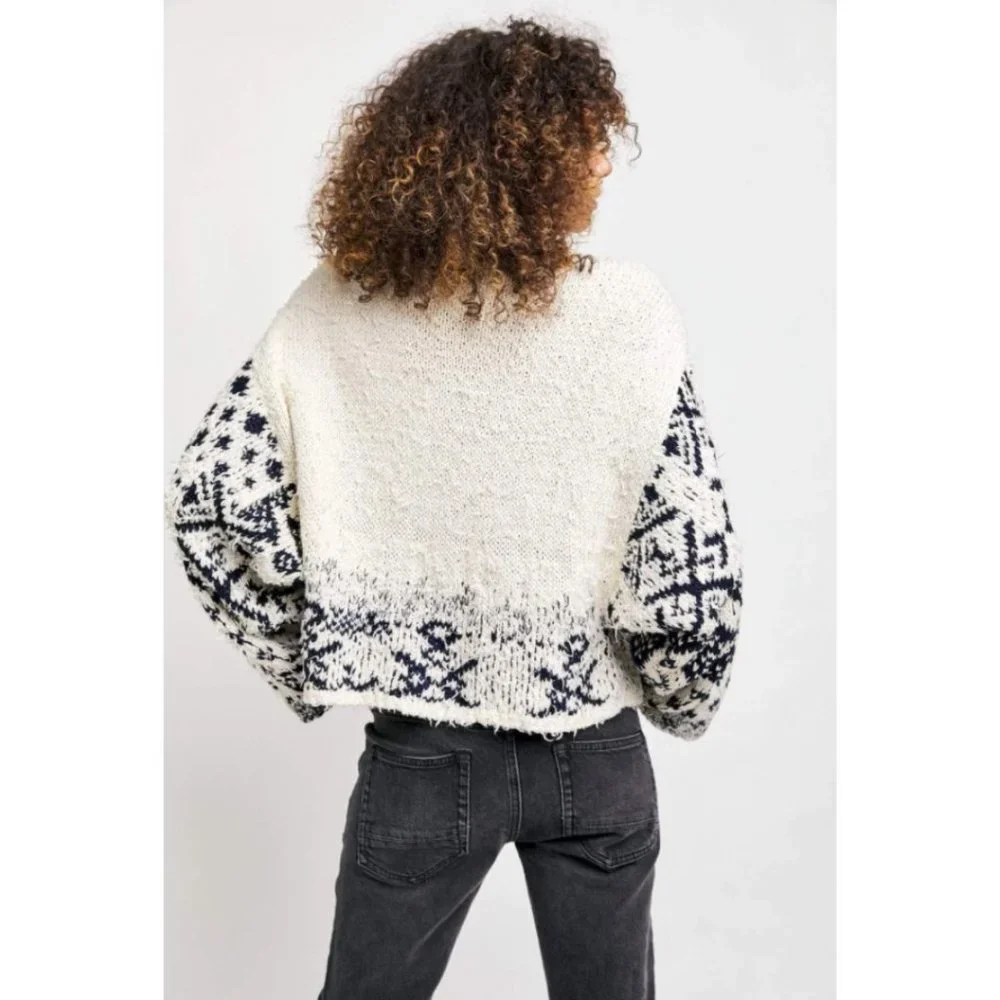 Free People Midnight Beach Pullover Sweater